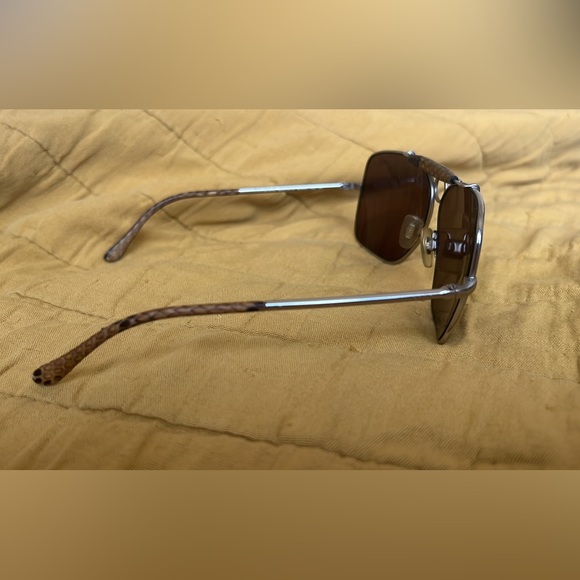 Polo Snakeskin Aviator Sunglasses - Picture 4 of 7